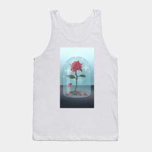 Enchanted Rose - Background Tank Top